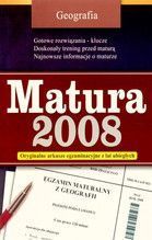 MATURA 2008 GEOGRAFIA