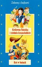 KRÓLEWNA ŚNIEŻKA I SIEDMIU KRASNOLUDKÓW KOT W BUTACH ZABAWY Z BAJKAMI